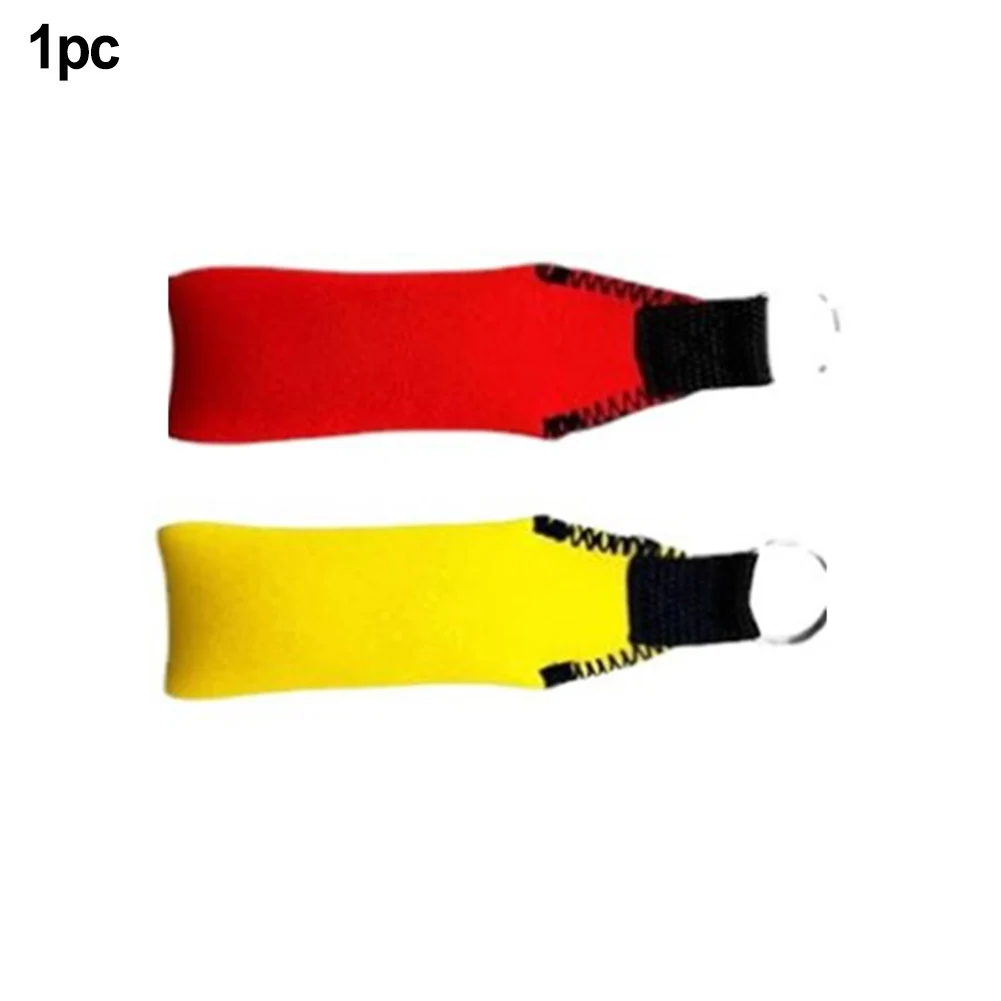 Brand New Floating Keyring Keychain 14*4cm 14g Comfortable To Touch Neoprene Soft For Kayaking Boating Rafting