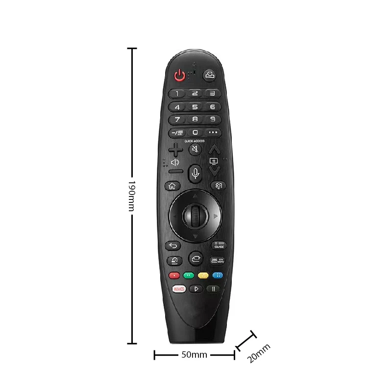 AN-MR19BA Infrared Remote Control for HDTV No Voice