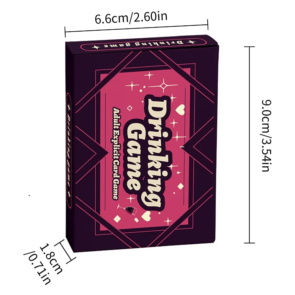 50 Team Party Building Board Game Cards English Dark Premium Texture Adult Drinking Game Cards Fun Lively Engaging