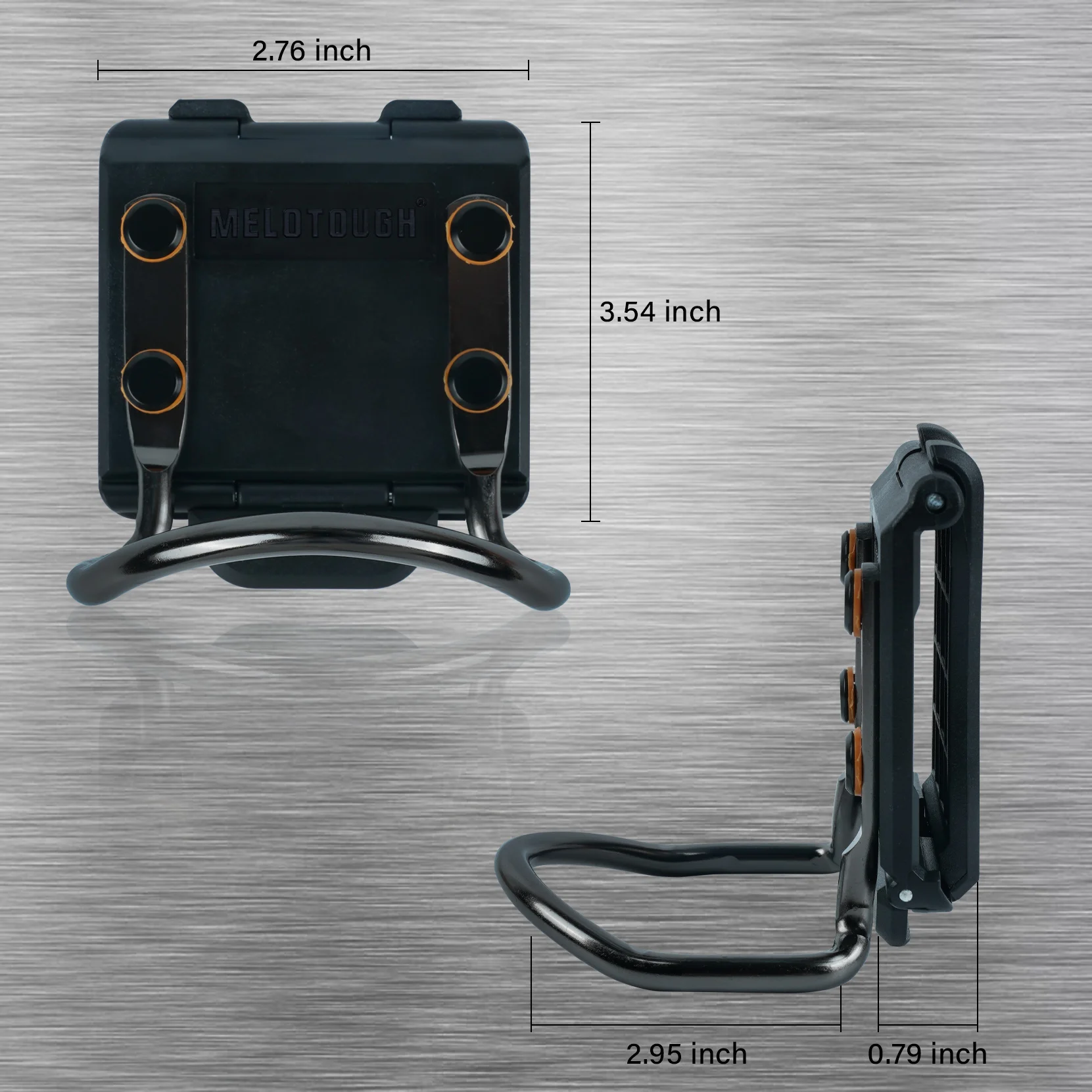 حامل المطرقة MELOTOUGH للحزام، حلقة المطرقة، حافظة المطرقة، حامل حزام المطرقة #5