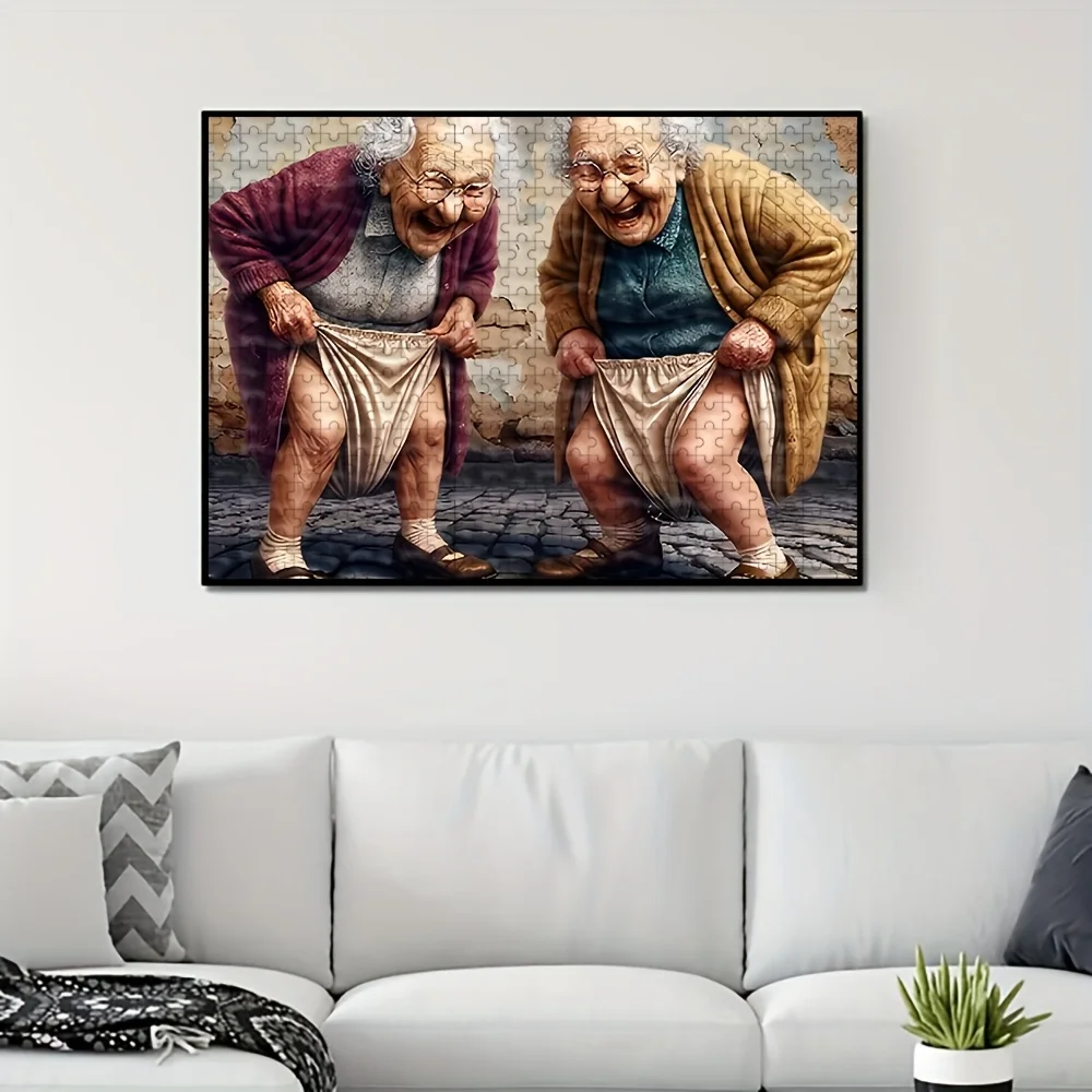 ปริศนาสำหรับผู้ใหญ่ 500/1000 ชิ้น |   เกมครอบครัวที่สนุกสนานและคลายเครียดคุณภาพสูง เหมาะสำหรับวันเกิด คริสต์มาส ฮาโลวีน และเป็นของขวัญ