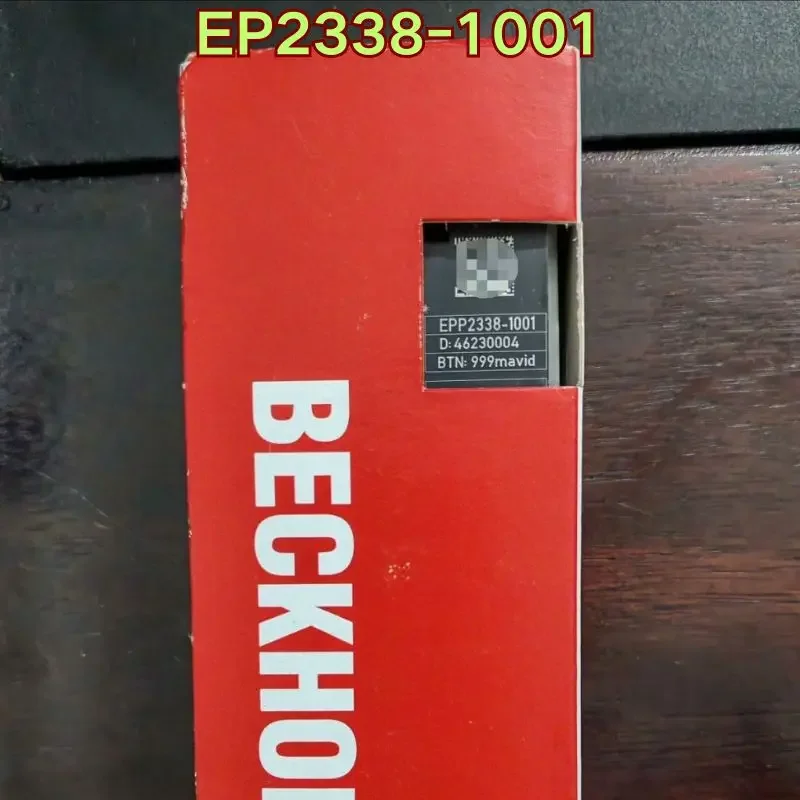 

New Beckhoff module EP2338-1001