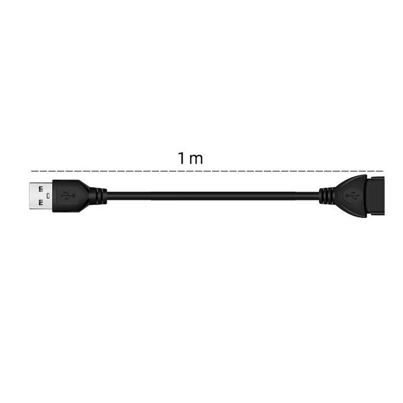 10-50Pcs สายต่อ USB สายไฟความเร็วสูงชายหญิงข้อมูล Sync