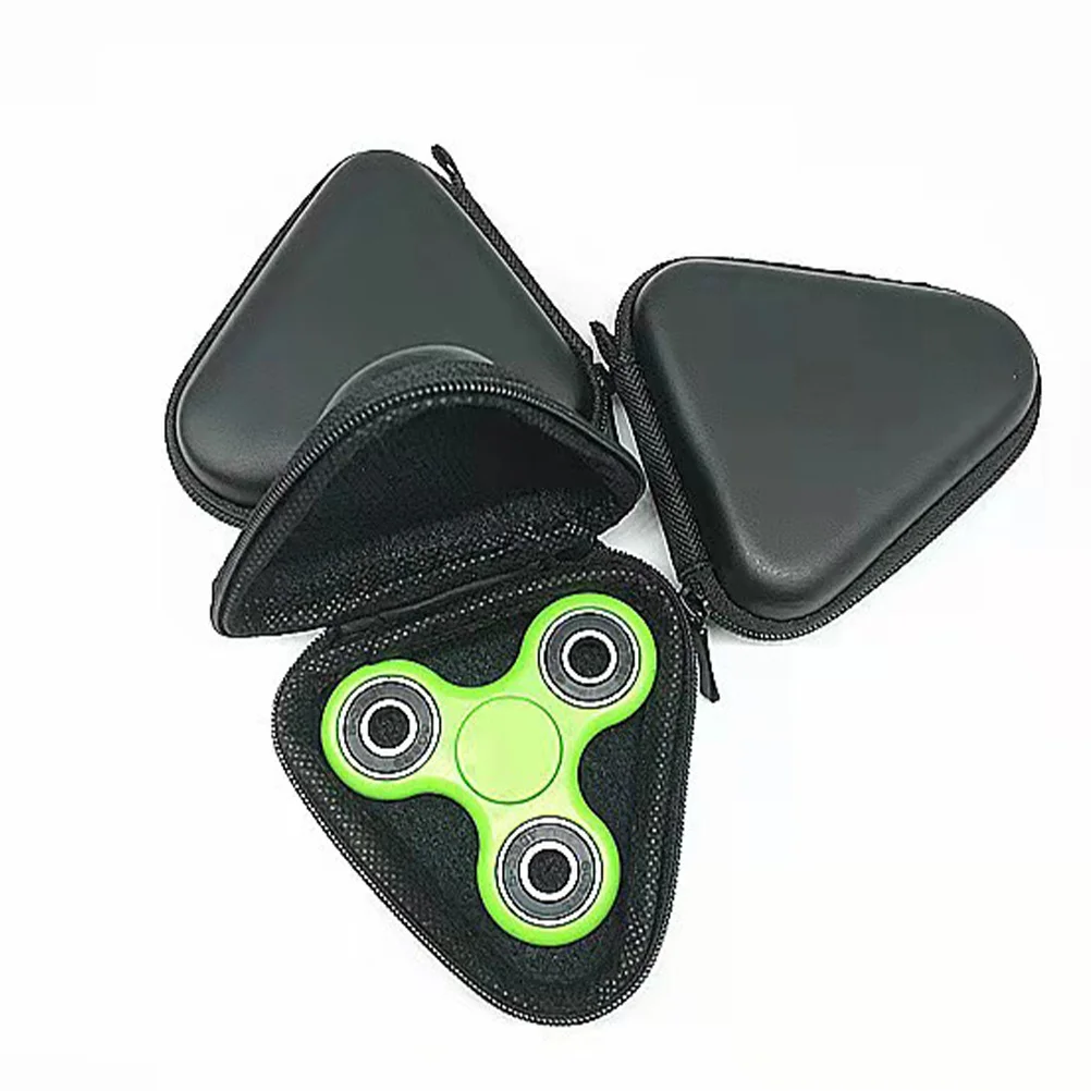 3pcs Storage Bag Compact Lightweight Portable Pouch Multipurpose Cable Case For Outdoor Travel Black