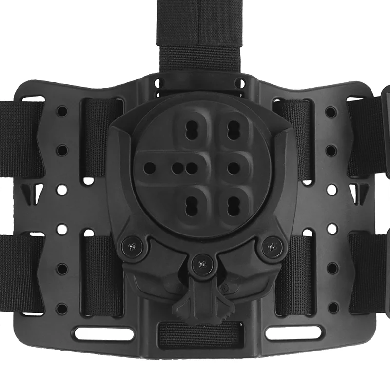 360 درجة الدورية وحدات مسدس الحافظة محول قطرة الساق منصة الصيد الادسنس اطلاق النار والعتاد سريعة جبل ملحق