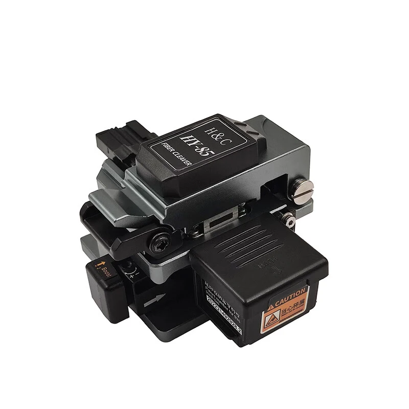 

HY-85 Single Optical Fiber Cleaver Auto-Retract Tungsten Carbide Blade & 3-in-1 Clamp for FTTH