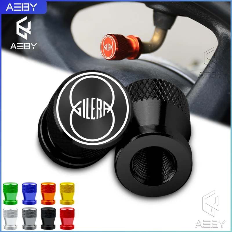 2 قطعة CNC الألومنيوم عجلة دراجة نارية قضيب صمام إطار قبعات الإطارات غطاء محكم ل Gilera GP800 Fuoco Nexus 500 عداء 50 125 200