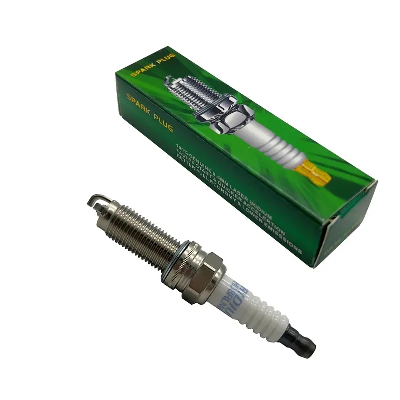 4pcs 3 electrodes iridium DHD8RLNW11 GREEN spark plug for ILZKR7B-11S SILZKR7C11S 92932 IXUH22 IXUH22I SILZKR6B-10E SILZKR7B11