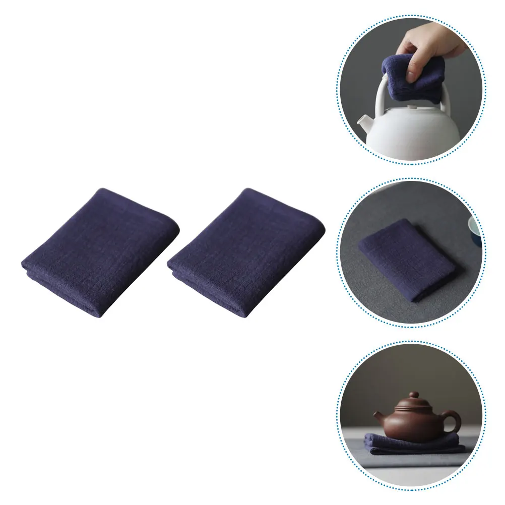 

Thickened Tea Towel Kitchen Dish Cloths Water Absorbing Cleaning Tableware Washing Rag Home Premium Durable Performance
