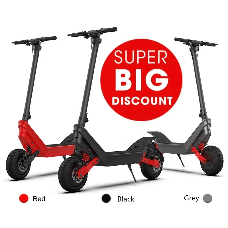 

Good Manufacturer Supplier 11 Inch 48V 18.2ah Hydraulic Brake Dual Motor Powerful 1000w VDM Adult Fast Off Road Electric Scooter