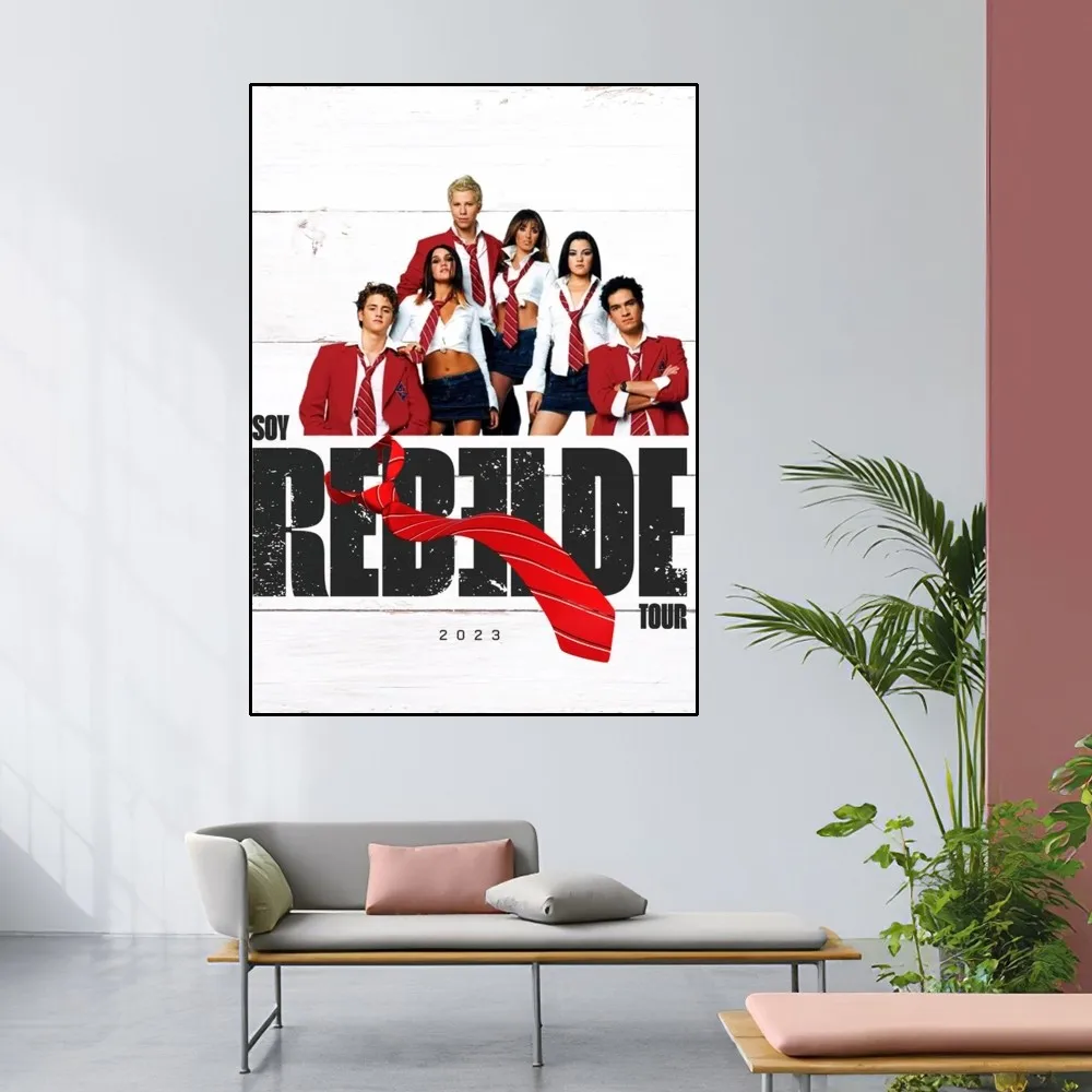 RBD Rebelde Poster Home Room Decor Livingroom Bedroom Aesthetic Art Wall Painting Stickers