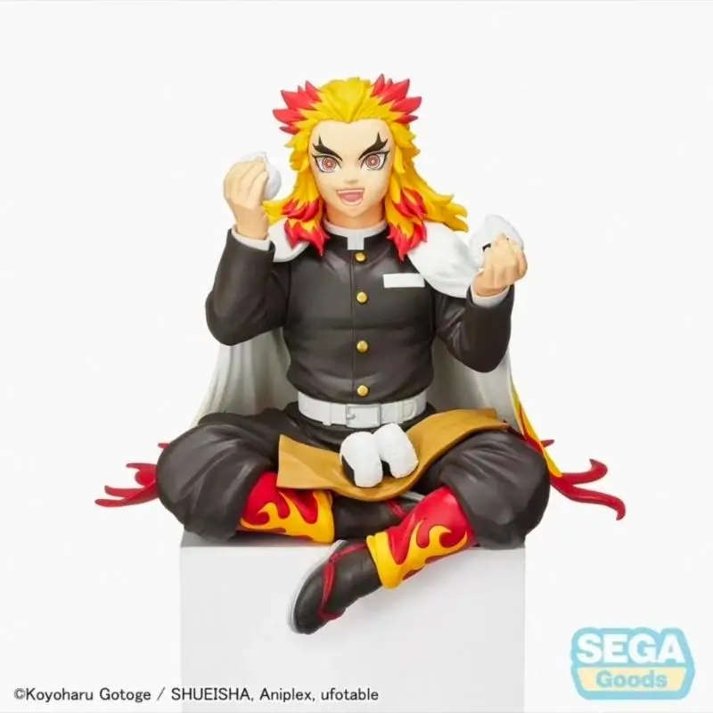 

Brand New In Stock SEGA Demon Slayer: Kyojuro Rengoku Onigiri Noodle Stopper Figure Model Collectible Festival Ornaments Gifts