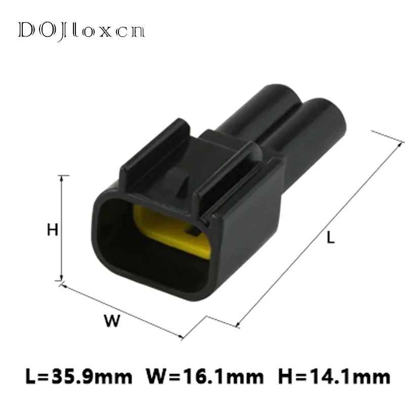 5/10/20/50 Sets Furukawa FW-C-2F-B 2 Pin Ignition Coil Wire Harness Female Waterproof Auto Connector Ford Focus