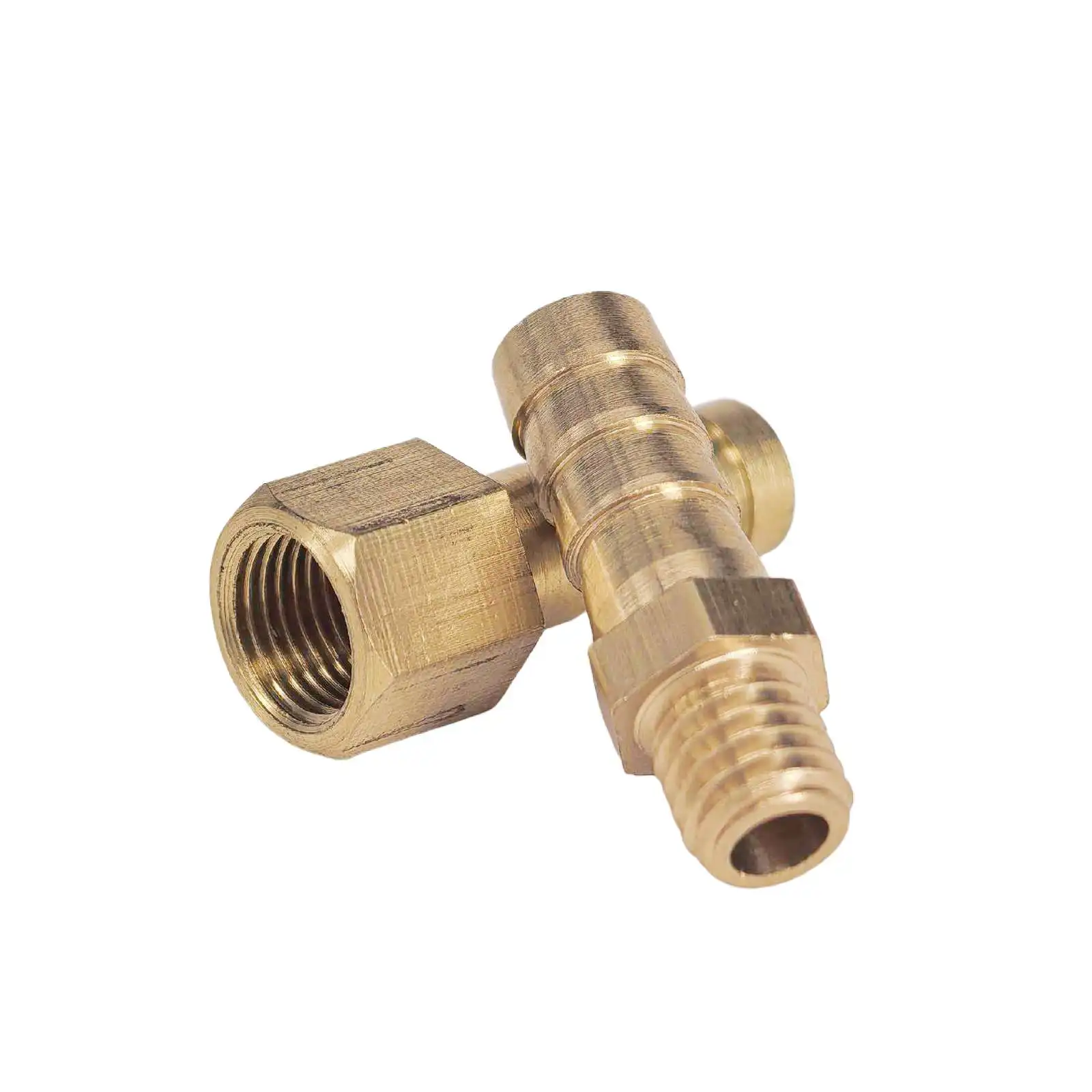 2 قطعة خرطوم صالح I.D 3-25 مللي متر الشائكة إلى 1/8 "1/4" 3/8 "1/2" 3/4 "BSP M6 M8 M10 M12 M14 M16 ذكر/أنثى عرافة وصلة أنابيب نحاسية محول