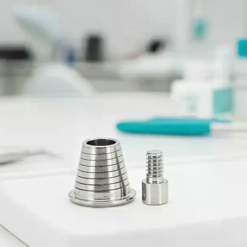 Universal Design Composite Implant Abutment Components High Strength Corrosion Proof for Dental Implant Surgery Clinic Use