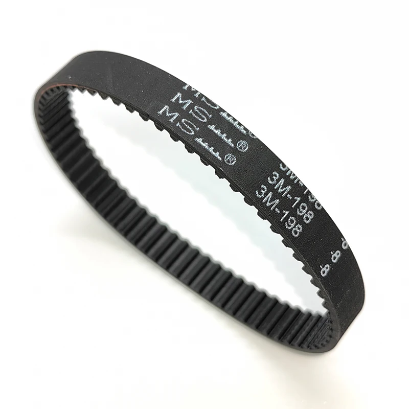 2pcs เครื่องดูดฝุ่น 3M-198-8 เข็มขัดสําหรับ Tineco/Dreame/Aveeno/Whirlpool/SUPOR ความยาว 198 มม.กว้าง 8 มม.อุปกรณ์ซ่อม