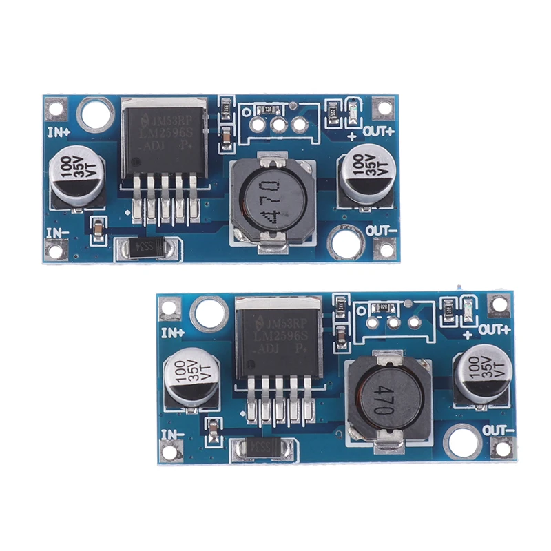 3.3 فولت/5 فولت/12 فولت LM2596S محول فرق الجهد تيار مستمر إلى تيار مستمر محول عالية الكفاءة الجهد المنظم محول فرق الجهد قابل للتعديل #3