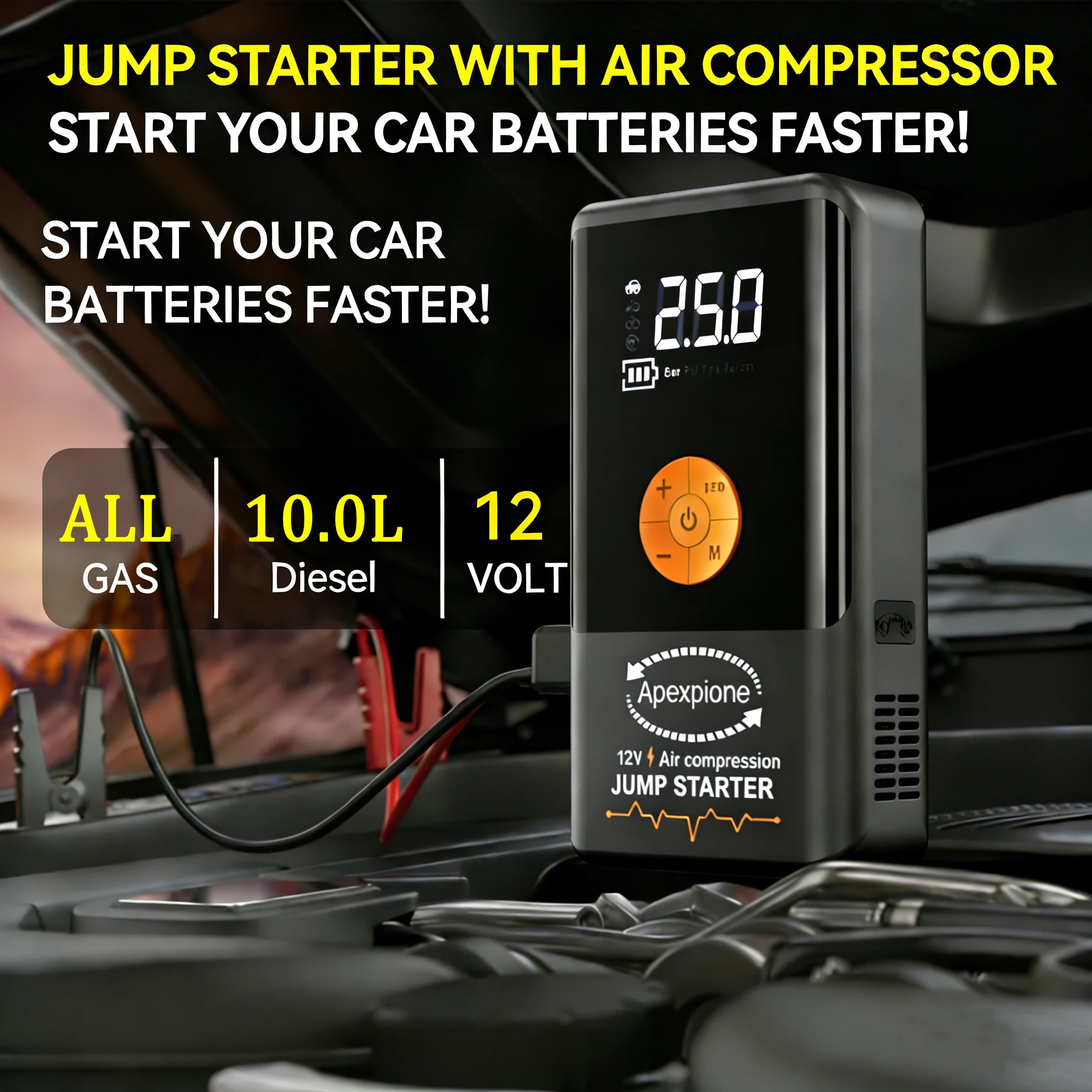 High Peak Portable Car Emergen - Portable Jump Starter recension och pris