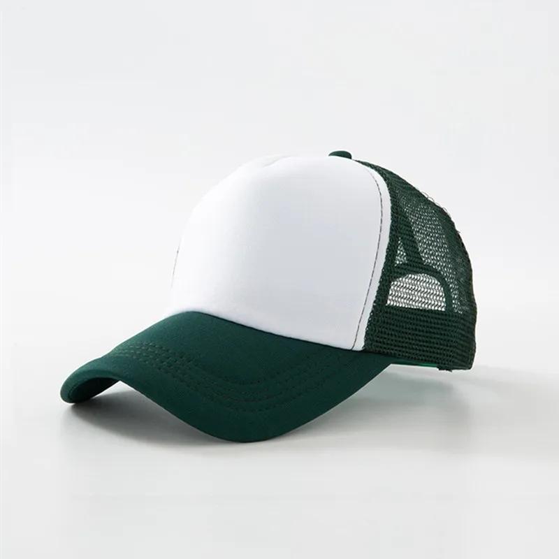 Herren Trucker Caps Schaumstoff Polyester Sport-Baseballmützen Belüftete Hüte für Erwachsene Männer Frauen Gorros – Detail 18