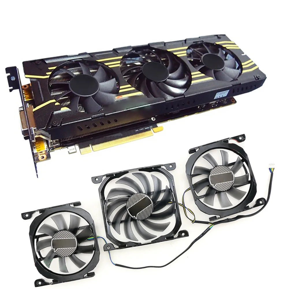 MANLI GTX980ti 980 780ti 780 CF-12815S/CF-12915S 그래픽 카드 냉각 팬