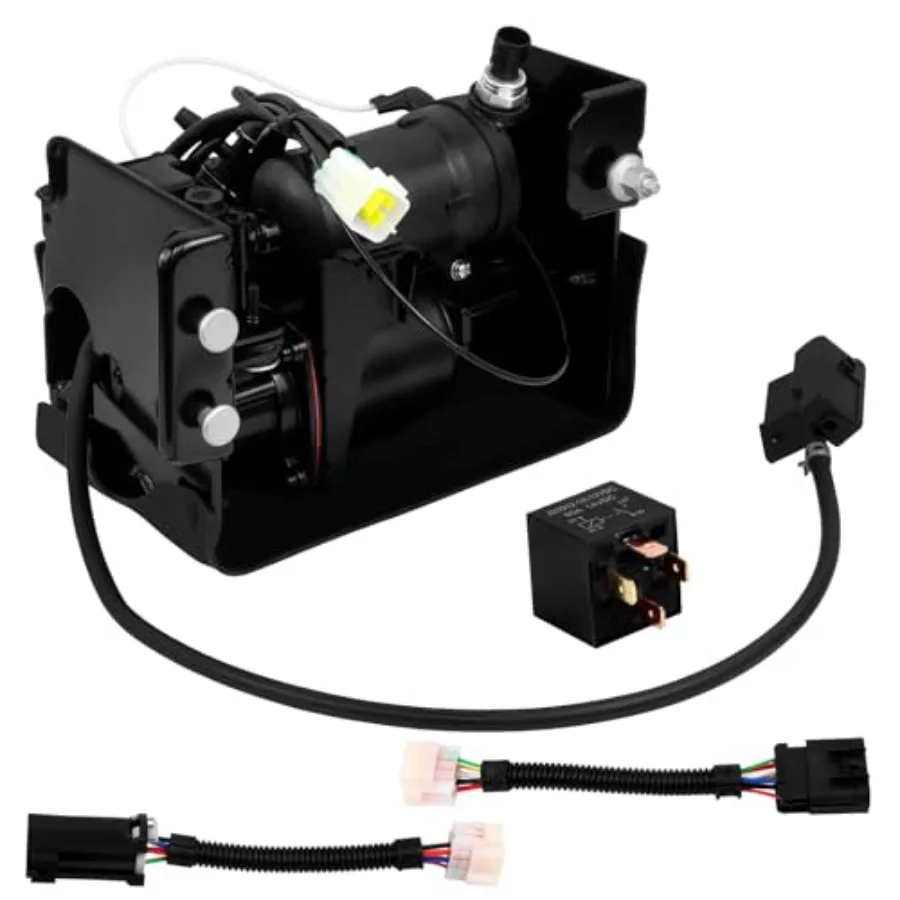 

Компрессор пневмоподвески для Cadillac Escalade ESV, Chevy Suburban, Tahoe, GMC Yukon XL 2015-2020, черный, прочный, на замену