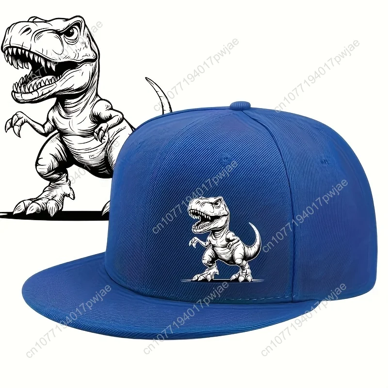 [Urban Duckbill Hat] Spring Summer 2D Flat Duckbill Hat | Urban Fashion Neutral Dinosaur Themed Design Daily Casual Street Hip-H
