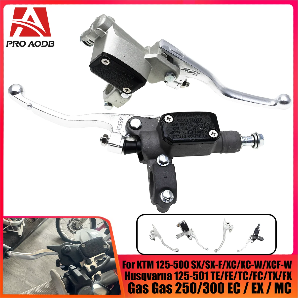 

22mm 7/8 Brake Master Cylinder Clutch Pump Brake Lever For KTM EXC EXC-F XC-W XC XC-F SX SX-F XCF-W Husqvarna TE FE TC FC TX FX