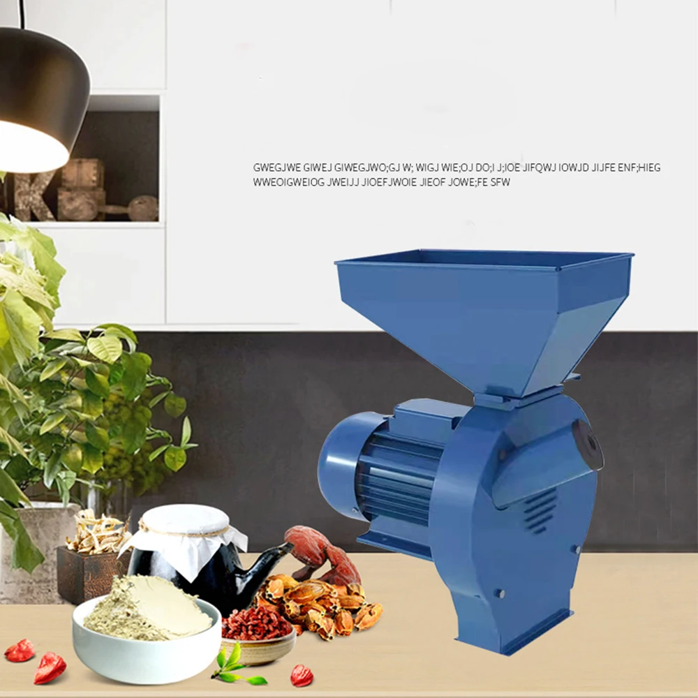 Macinazione a secco della macchina della polvere del mulino della smerigliatrice del grano/mais/riso commerciale elettrico del frantoio delle particelle