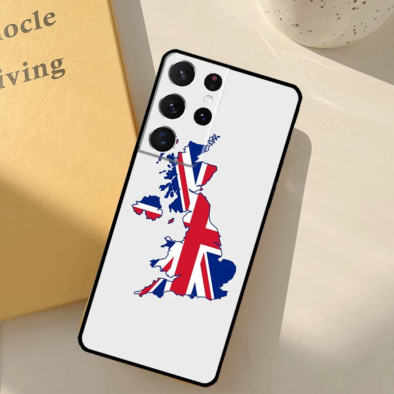 Union Jack British England UK Flag Case For Samsung Galaxy S21 S22 Ultra S20 FE S8 S9 S10 Note 10 Plus Note 20 Ultra Cover