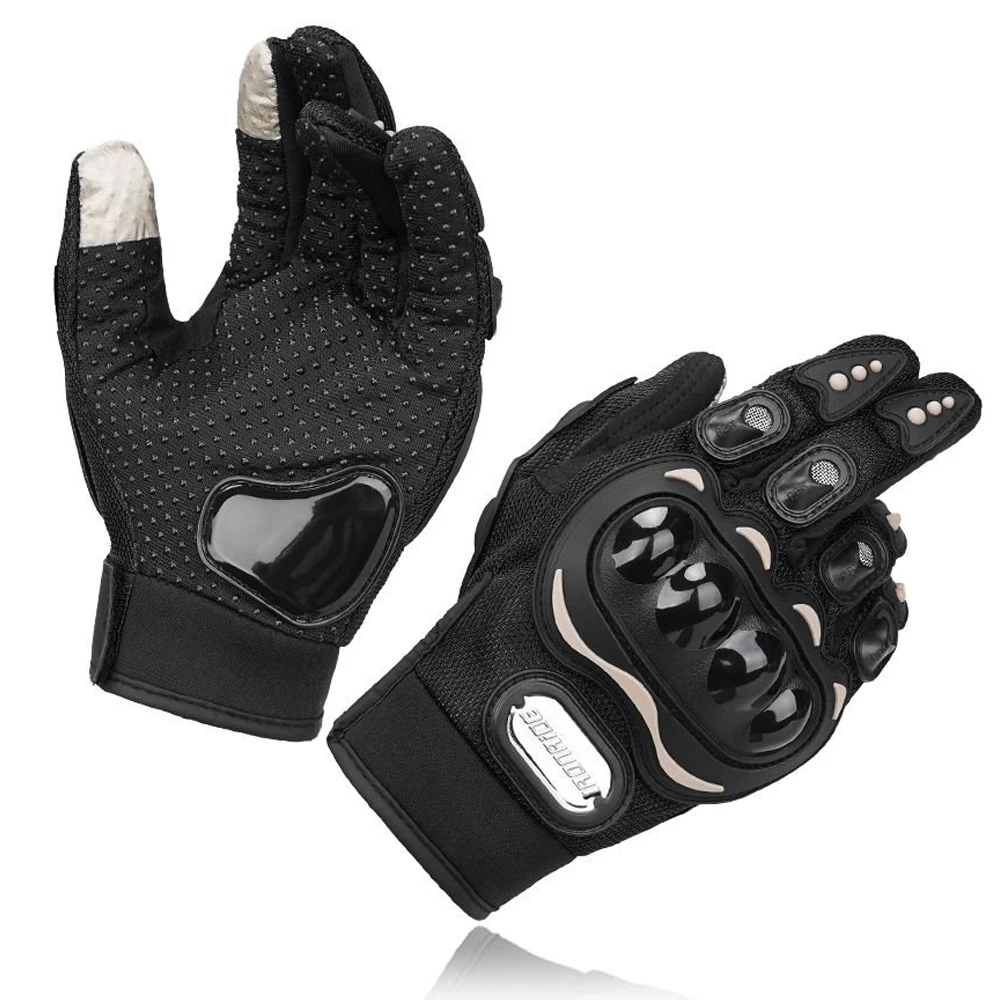

New Motorcycle Gloves Summer Motocross Riding Breathable Gloves Motorbike Full Finger Protective Gloves Moto Touch Screen Gloves