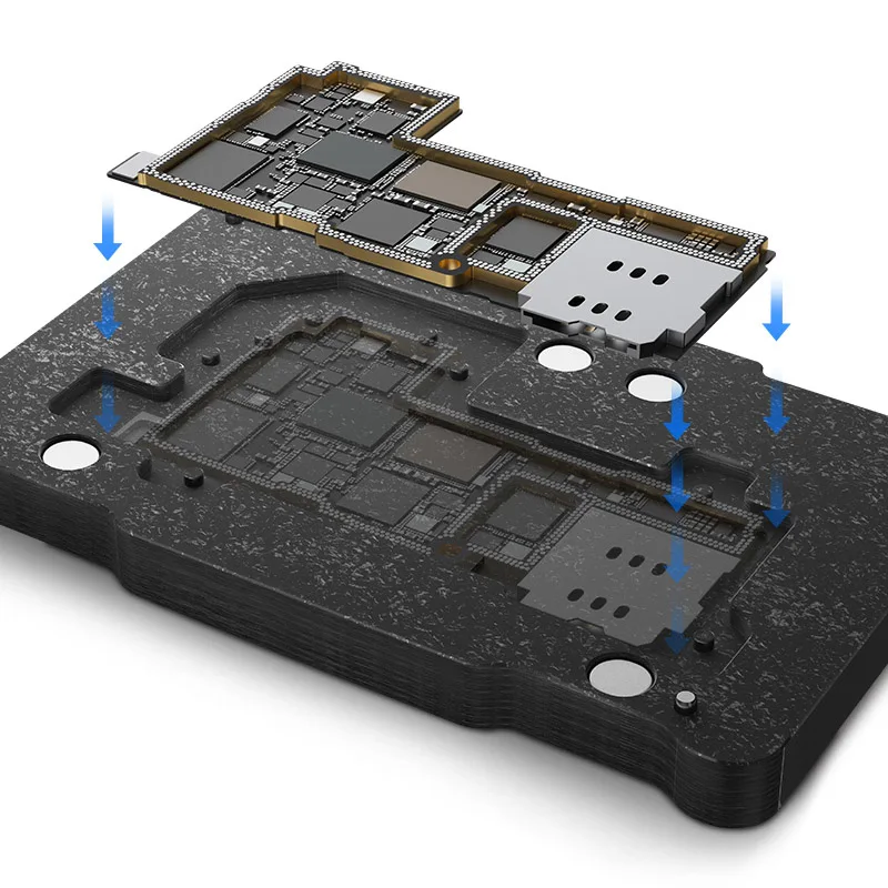 Qianli 4IN1 Motherboard Middle Layer Board Tin planting Soldering Platform for Phone 13-13mini BGA Reballing