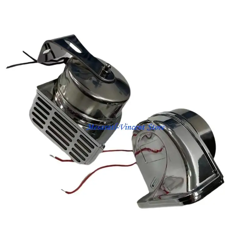 A70F Premium 12V 24V Autohupe aus Edelstahl mit zwei Tönen und lautem Ton – Detail 10