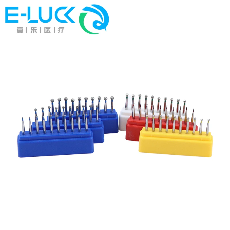 100pcs Polishing Drill  Dental Diamond Burs BR 1.6mm Polisher Bur Accessories For Dentist Teeth Whitening