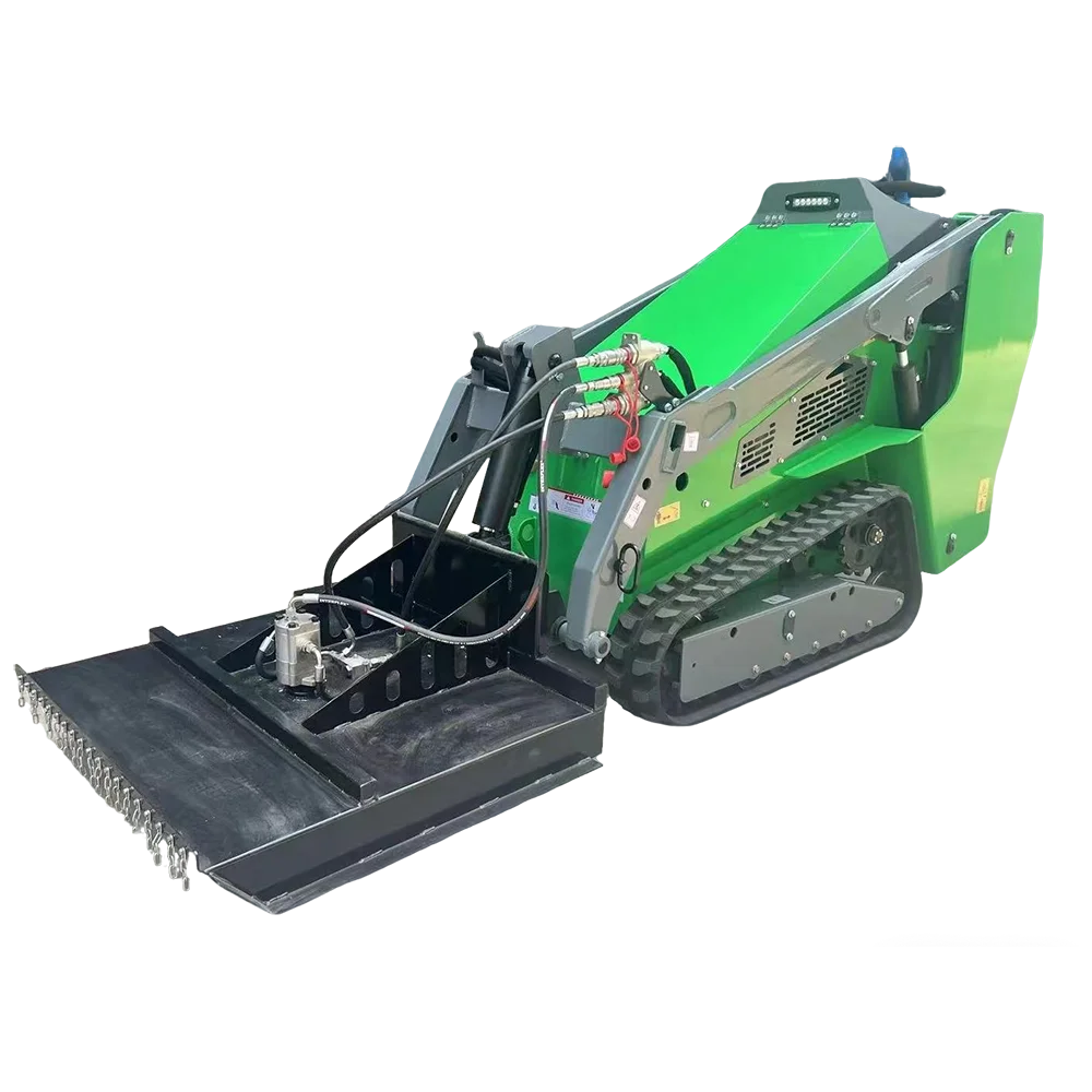 Kubota diesel mini skid steer loader epa euro 5 motor 6 toneladas de carga rastreável pista log carregador acessórios pacote alta