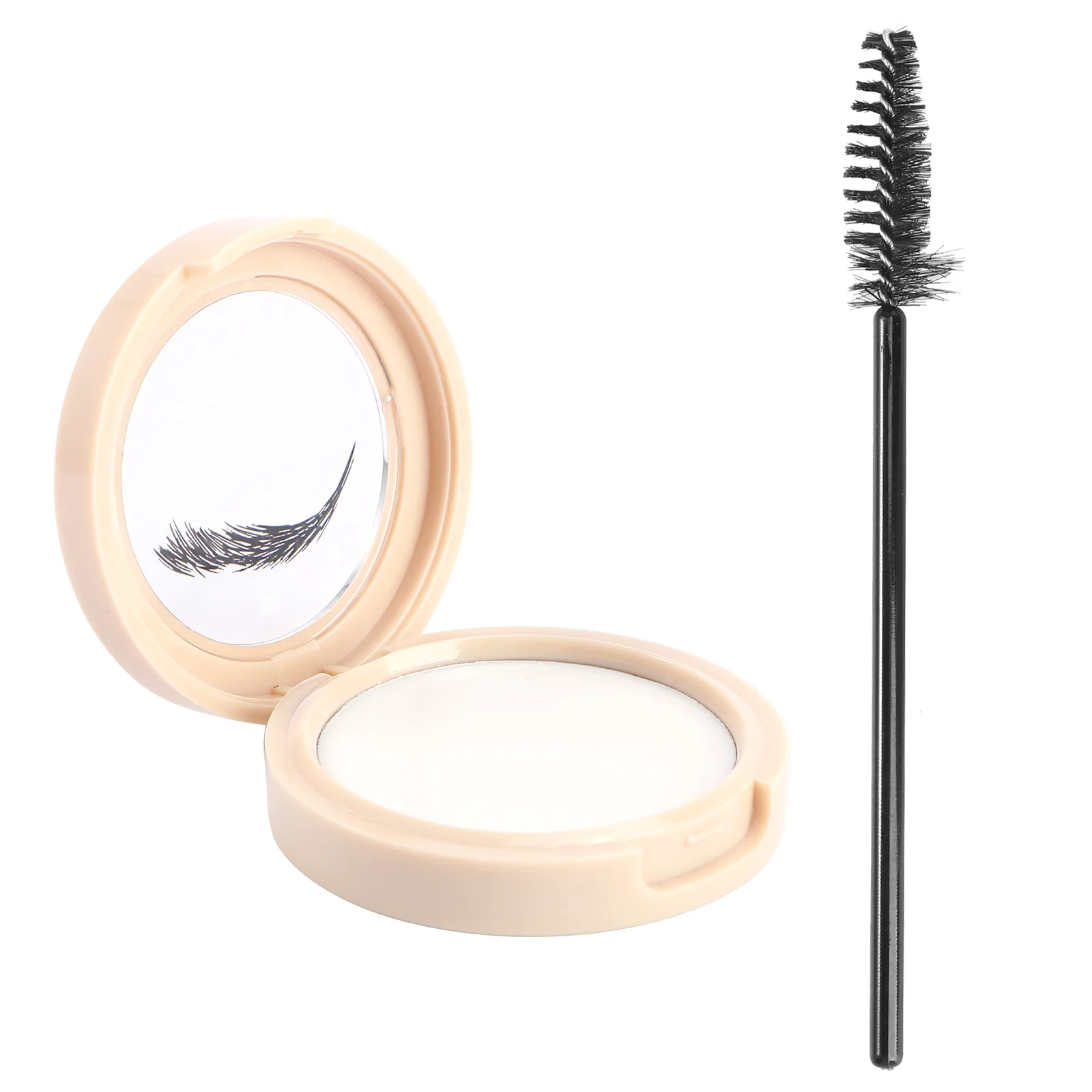 Sapone per lo styling delle sopracciglia impermeabile con pennello angolato Riempimento delle sopracciglia sparse Definisci la forma Crema modellante per sopracciglia selvagge Trucco a prova di sbavature