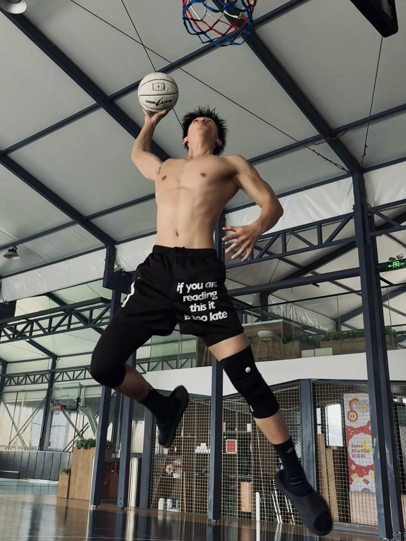 

Мужские спортивные орты American Sle Fitn Baskeall Dstring Quadrapartite длиной до колена с ушками и принтом, повседневные летние орты