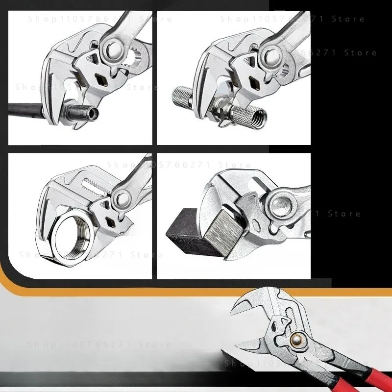 Clamp Wrench Fast Water Pump Plumbing Pliers Multi-function Auto Repair Movable Wrench Live Wrench