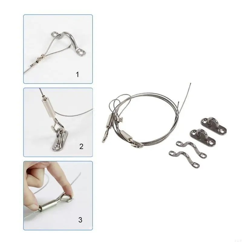 F1CF Cable-Stayed Wire Rope For RV Adjustable Length Storage Box Wire