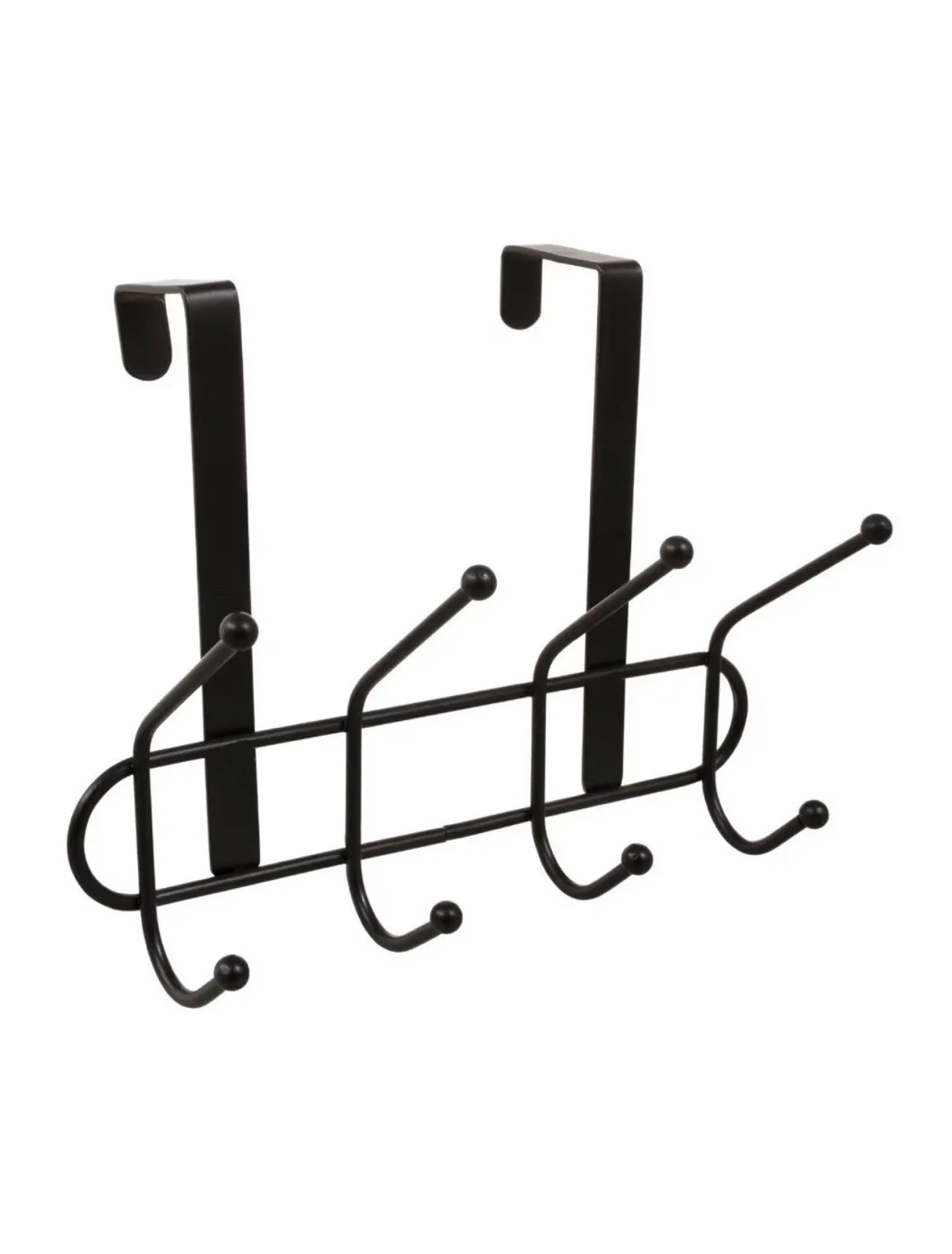 

Hook behind the doorHeavy Duty Over Door Hook 8 78x5x6 89 Inch Black Space Saving Hanger for Closet Bedroom Bathroom No Damage