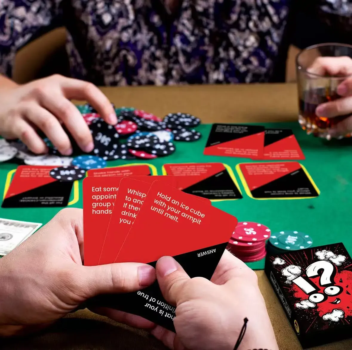 50 بطاقة ألعاب تفاعلية غير رسمية للبالغين من Truth or Dare مناسبة لتجمعات العديد من الأشخاص #6