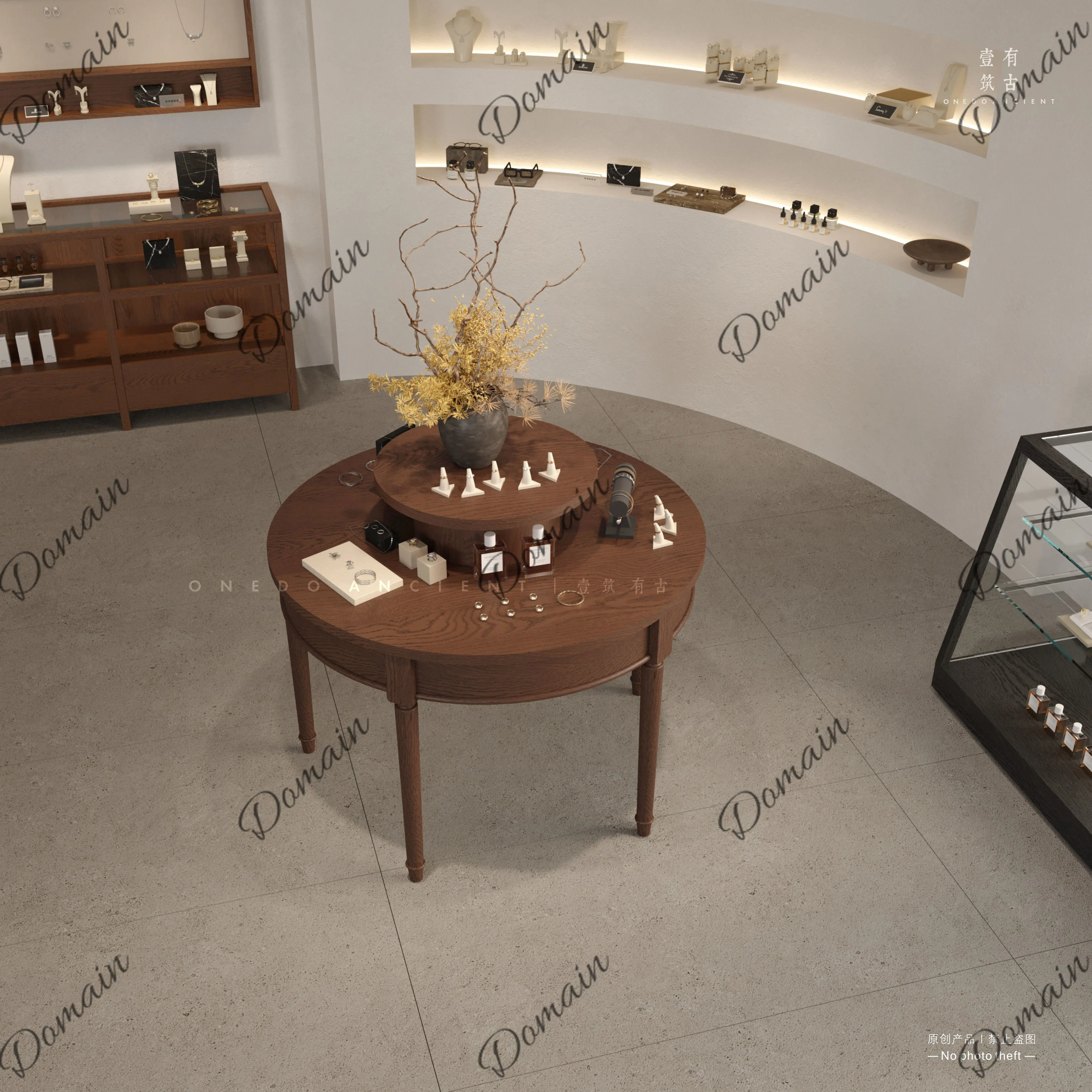 패션 레트로 우드 나카지마 스탠드 디스플레이 스탠드 상 - Display Stand Wood 리뷰 및 가격