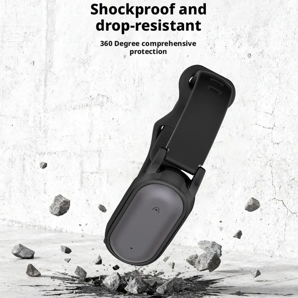 

【2026 New】Silicone Case With Silicone Strap For PLAUD NotePin/NotePin S Waterproof Shockproof Protective Cover Watch Strap Case