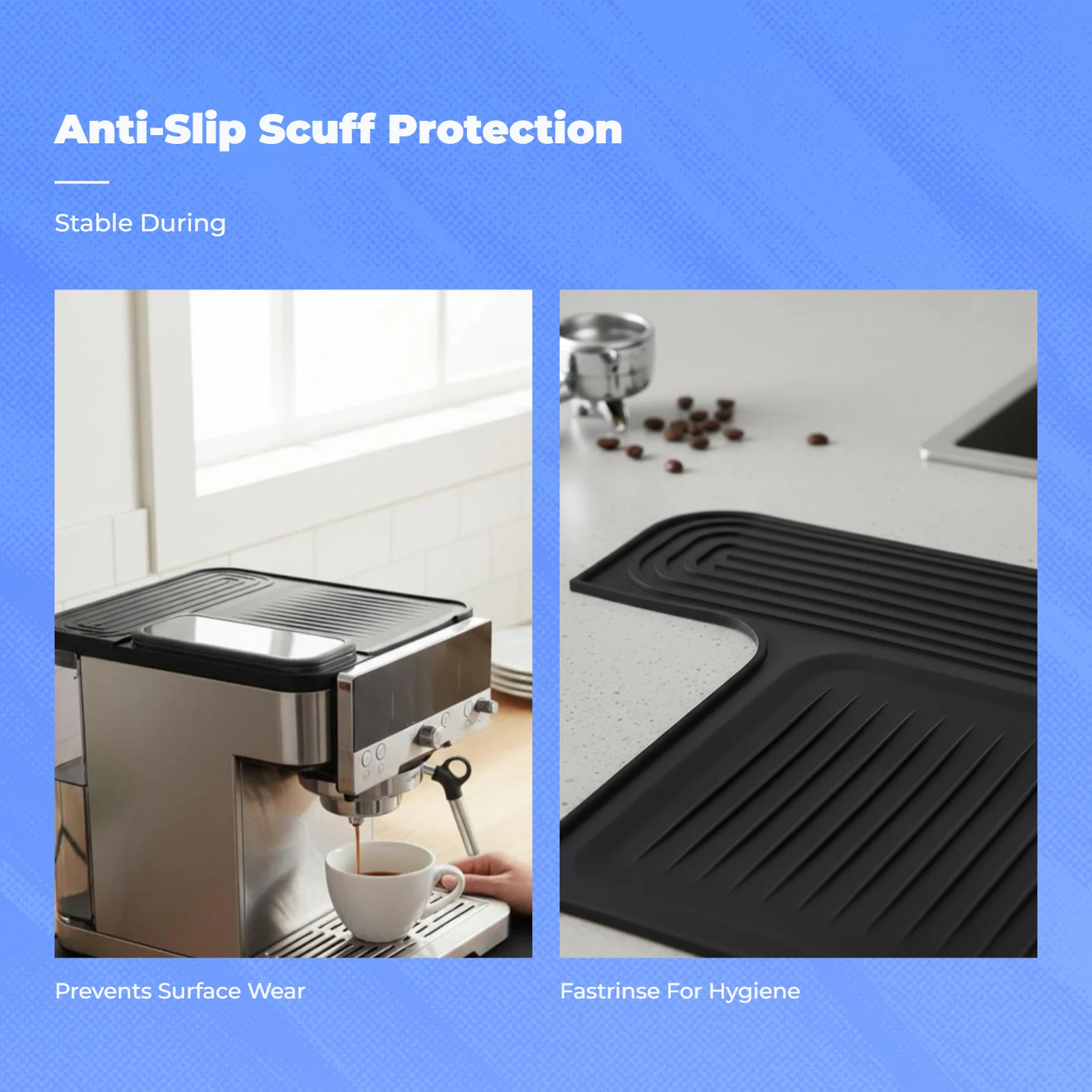 แผ่นรองซิลิโคนกันลื่น ป้องกันเ - Heat Mat Silicone บทวิจารณ์และราคา