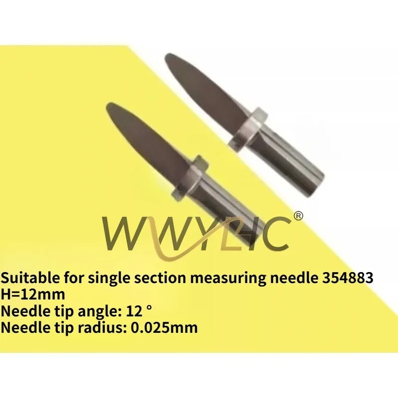 Suitable for Profilometer Stylus SPH-61 Single-section Stylus 354883 Tip Radius 0.025mm H = 12