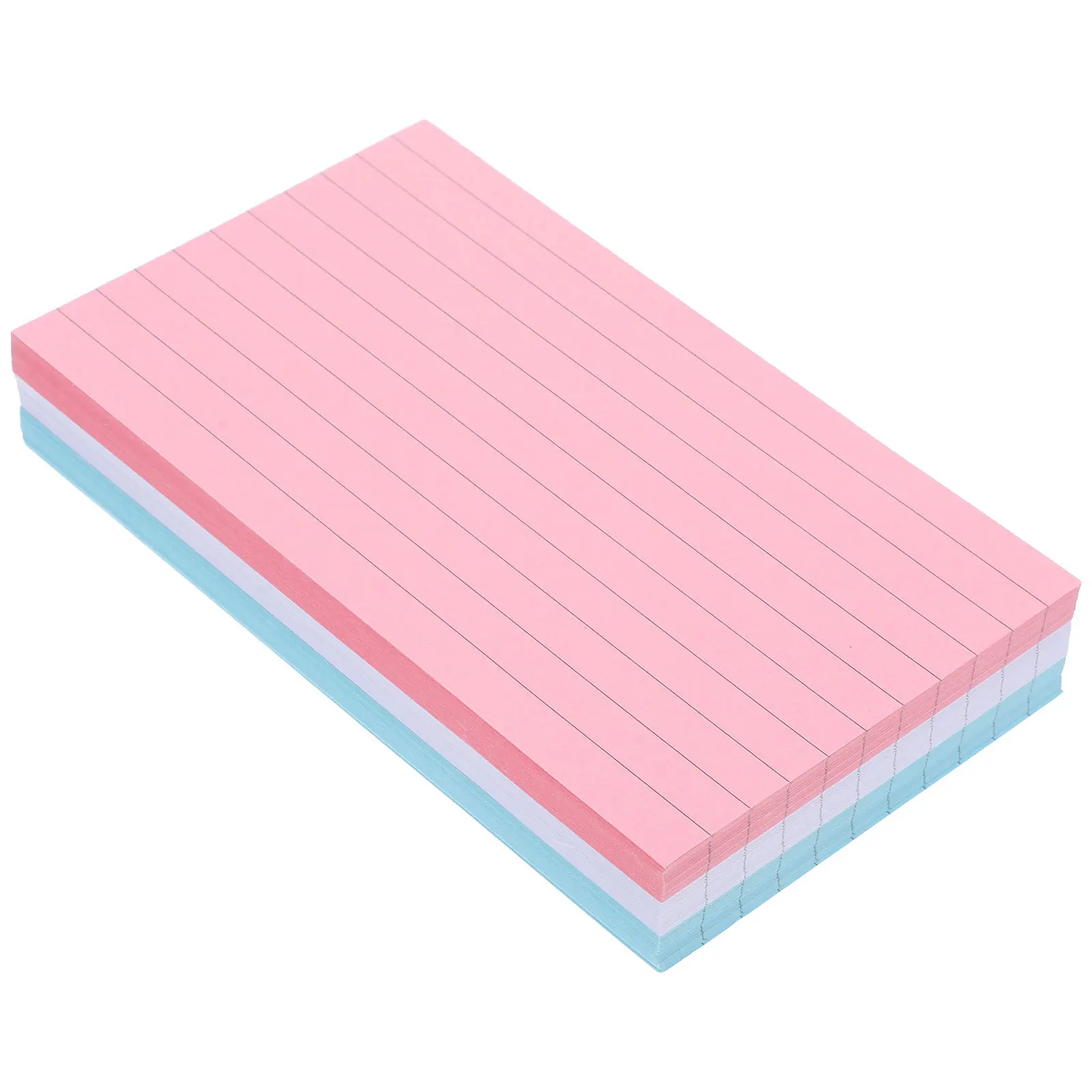 

Memo Pads Self-Adhesive Lined Note Sticker Portable For Office School Home Daily Use Stationery Pad Supply