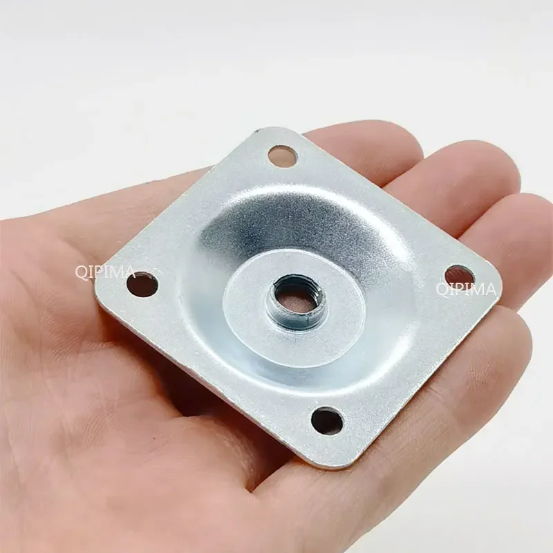 6 Set Wood Connecting Iron Sheet Hardware Table Feet Set Accessories Angled Legs Fixing Plate Bracket Furniture