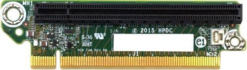 

HP XL170r/190r LP PCIex16 L Riser Kit - PCI Express 30 x16 Low-profile - Used-Like New