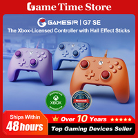 GameSir G7 SE Wired Controller for Xbox Series S X, Xbox One PC with Hall Effect Availiable in Blue Orange Purple New Color Ways