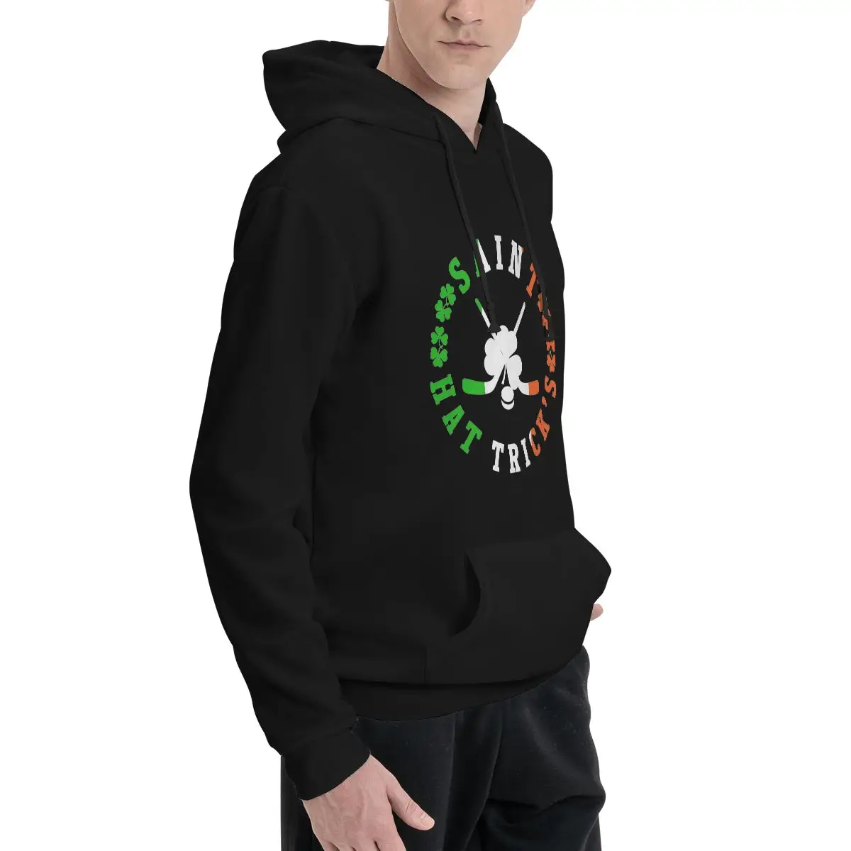 Patricks Day Casual Hoodies Men ireland Funny Hoodie Autumn Korean Fashion Pattern Sweatshirts Oversized Top