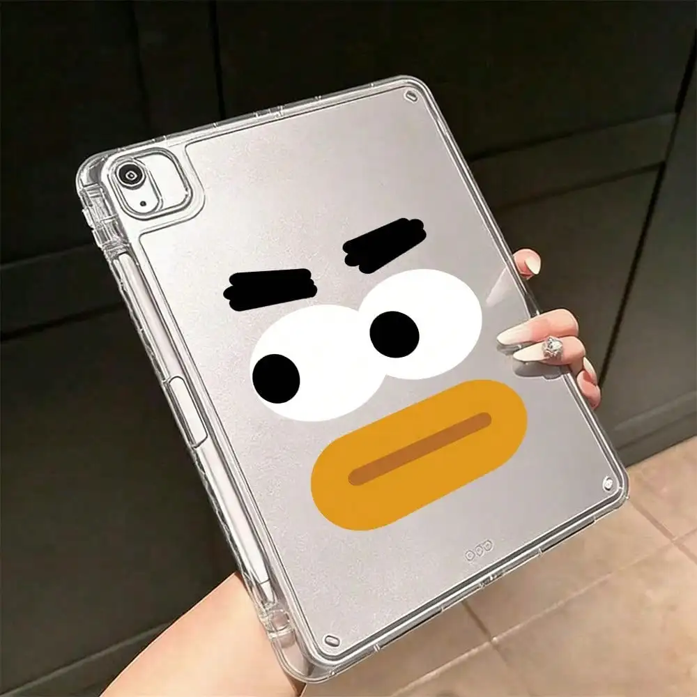 

Амортизирующий защитный чехол из ТПУ, с принтом «Большие глаза и толстые губы», защитный чехол для планшета, защитный чехол для iPad, мягкая задняя крышка.